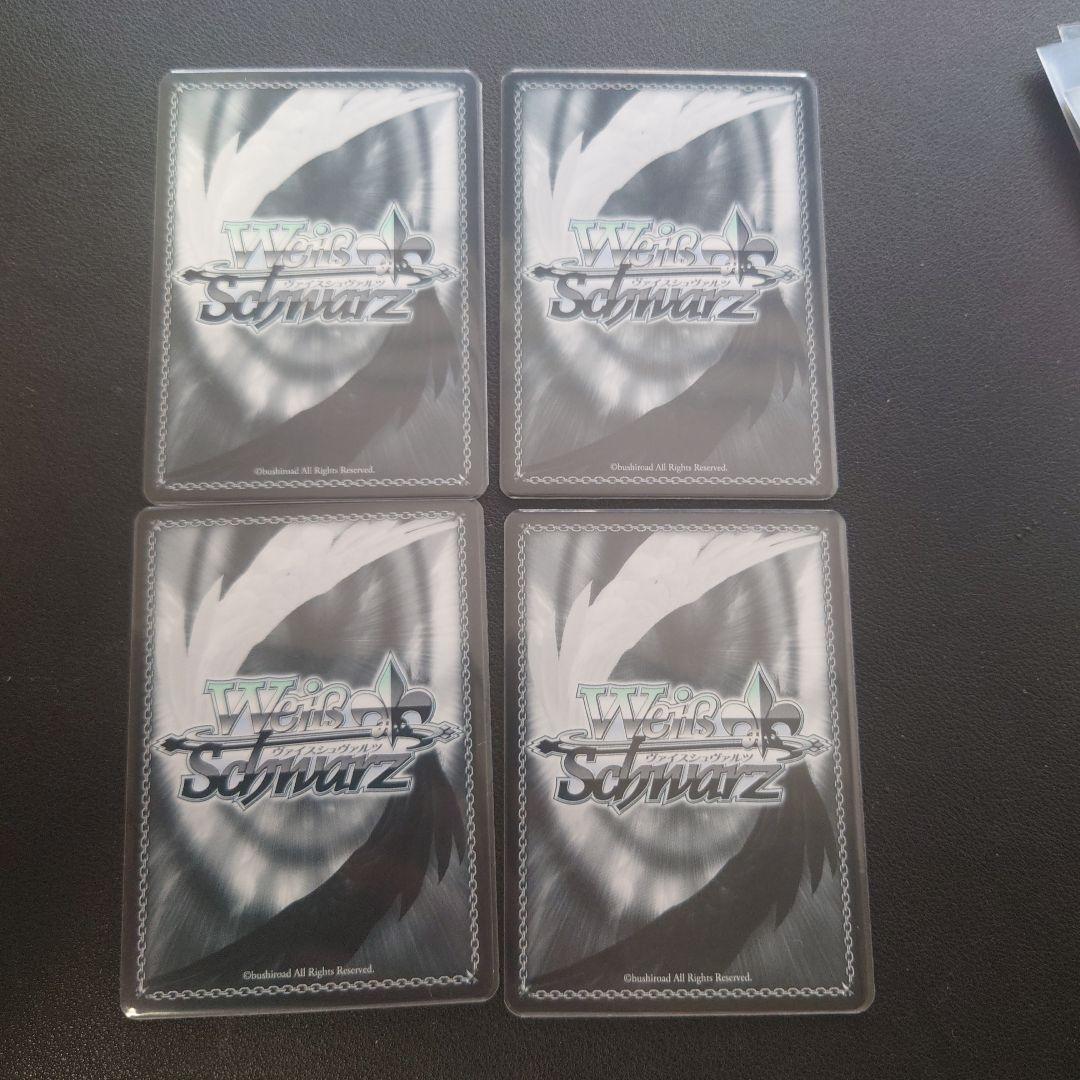 ヴァイスシュヴァルツ　王の矜持アインズ SP サイン　4枚