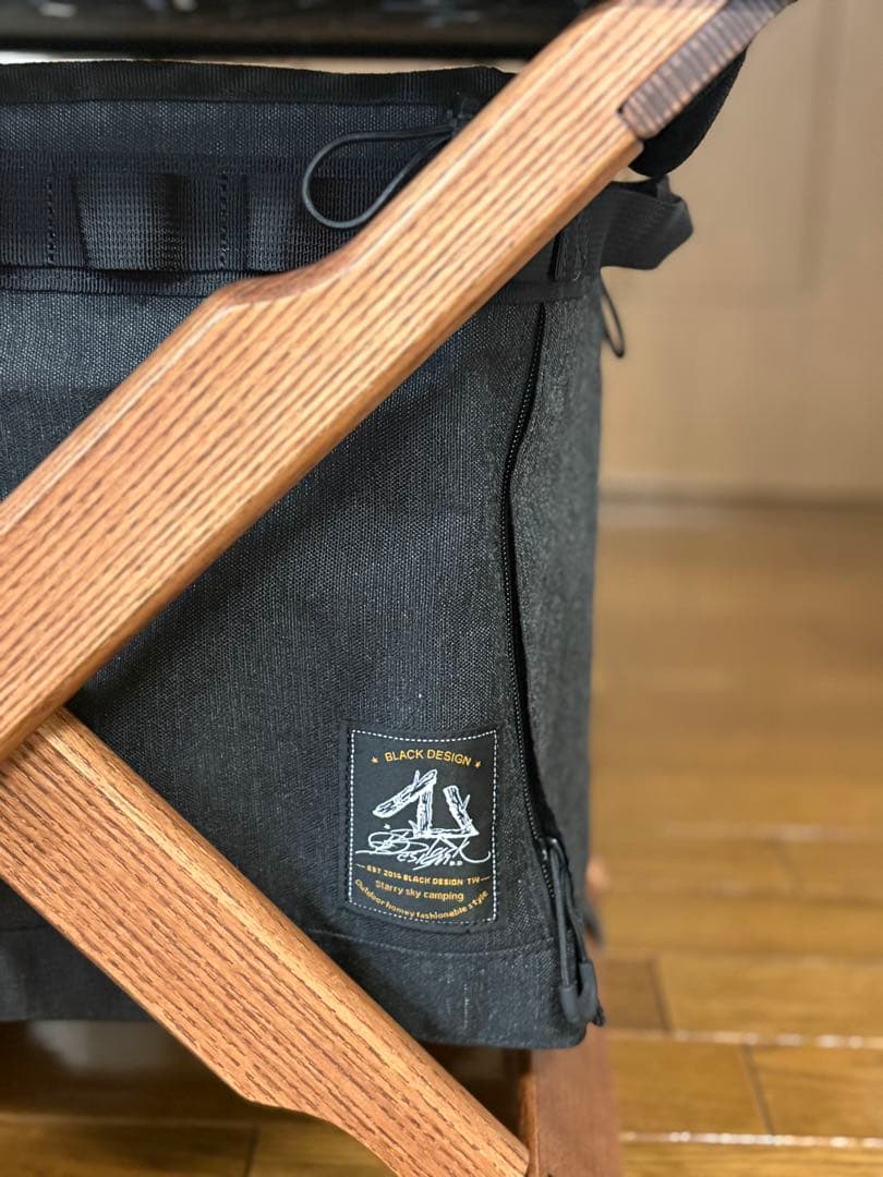 ブラックデザイン x デバイスワークスDXスタンド&ぶら下げバック黒セット