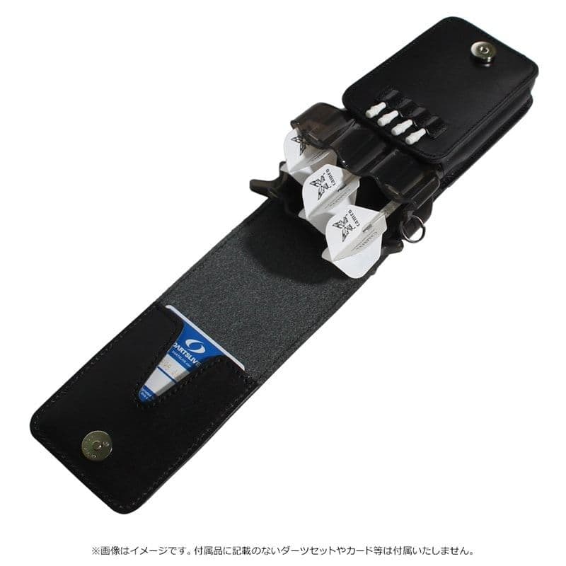 （新品未使用）CAMEO SKINNY LEATHER ダーツケース ブラック
