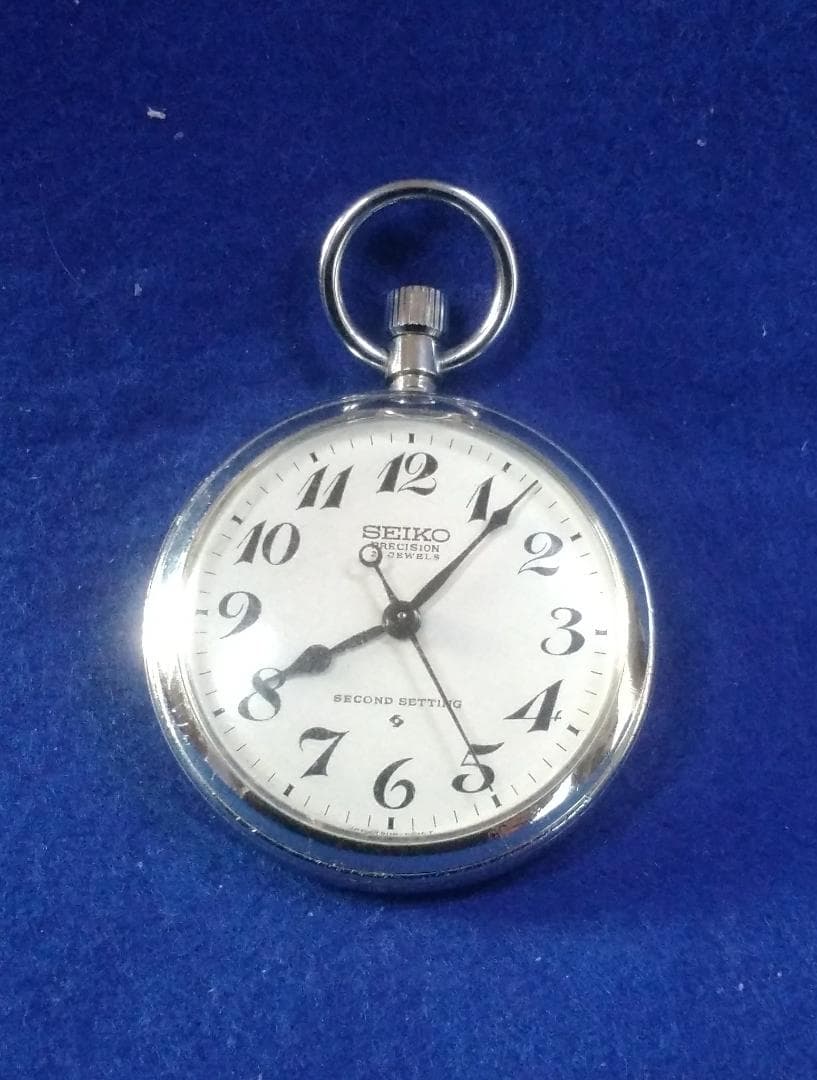 懐中時計　昭50　鹿鉄（稼働中）