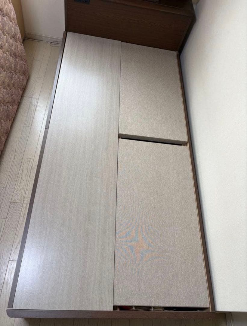 フランスベッド　マットレス&木製フレーム　送料込み