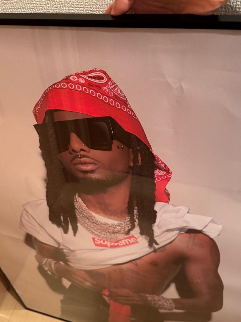 【フレーム付属】Playboi Carti Supreme ポスター