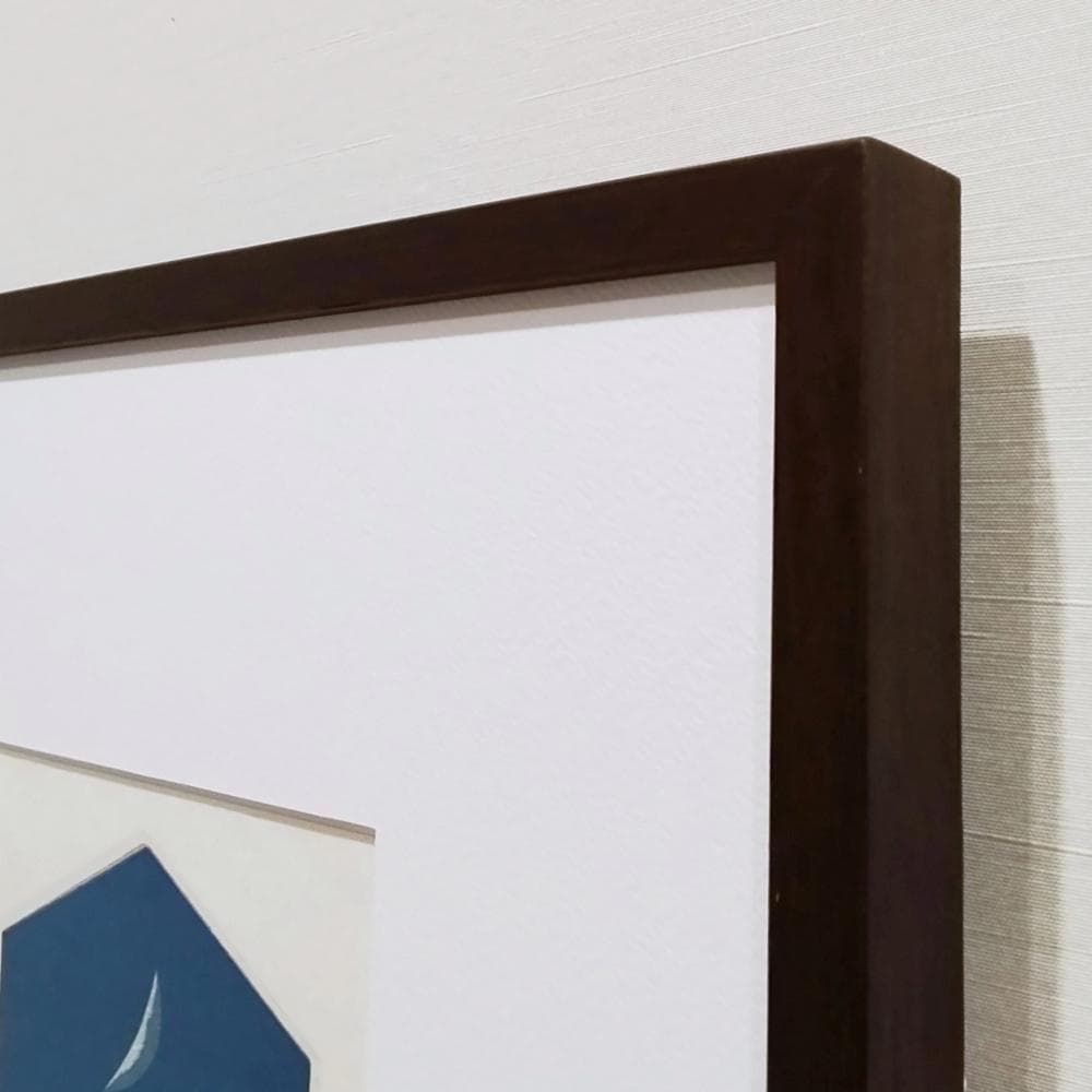 山中現　影のみる夢　1998年　木版画　限定50部　直筆サイン　額付　真作