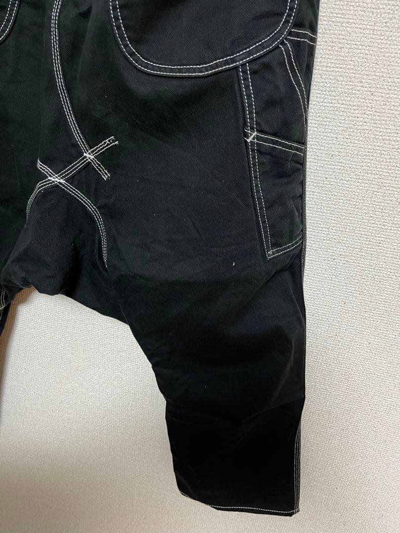ガンリュウ　サルエルパンツ　サイズS GANRYU コムデギャルソン　ステッチ