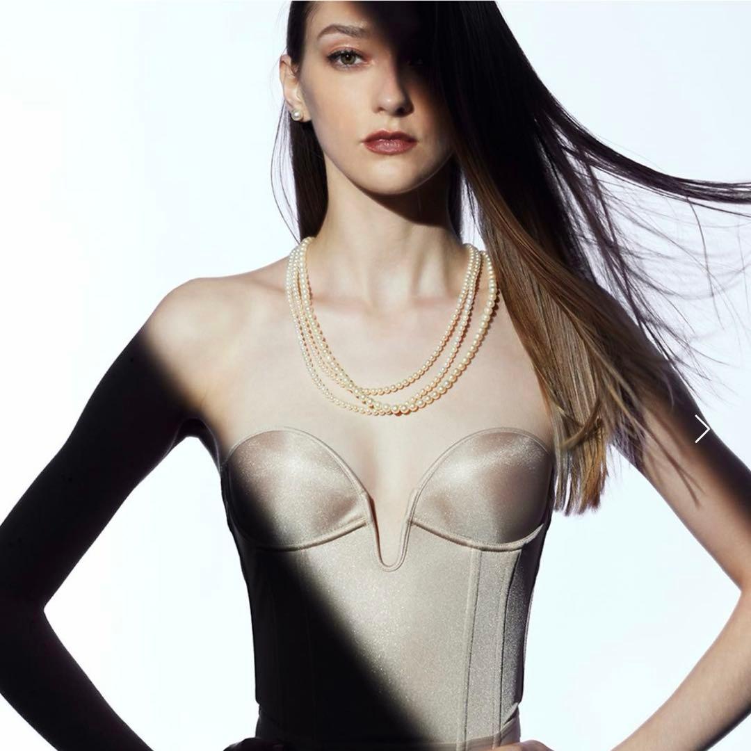 ラビーナビスチェ C65 肩紐付き ブライダルインナー LaVénus