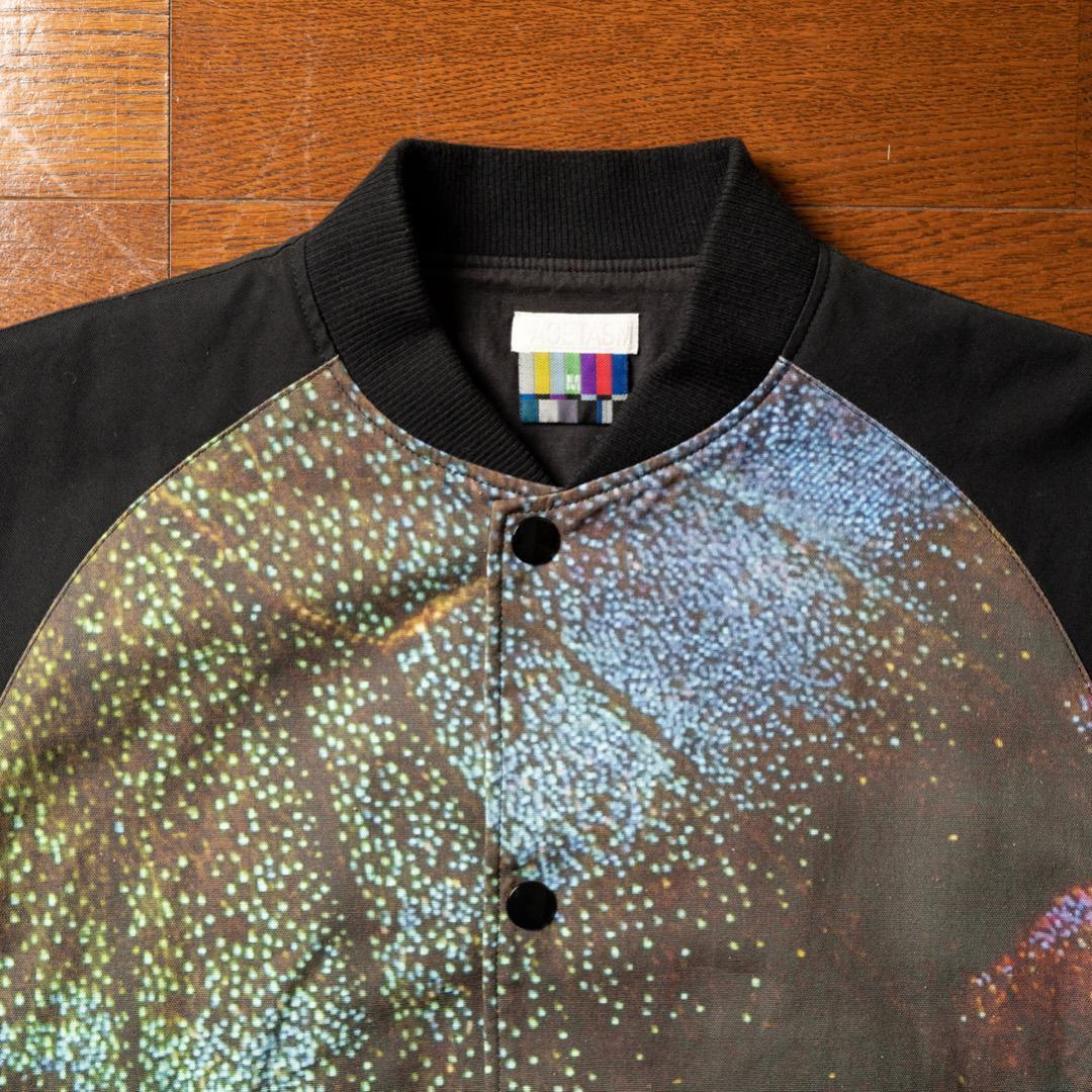 FACETASM 10SS バタフライ転写スタジャン ブラック