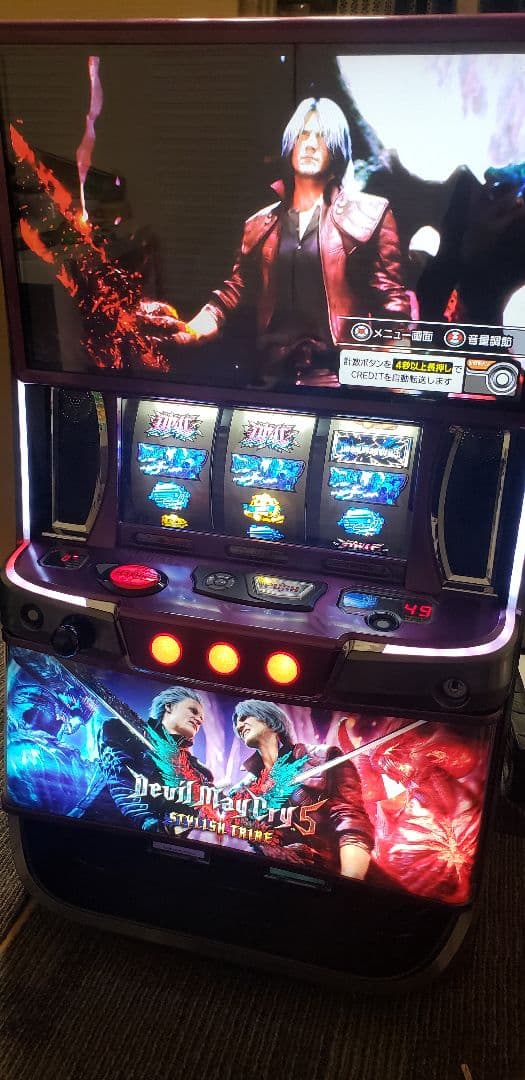 ♪パチスロ実機　アデリオン　スマスロ　デビルメイクライ５　ユニット付き♪