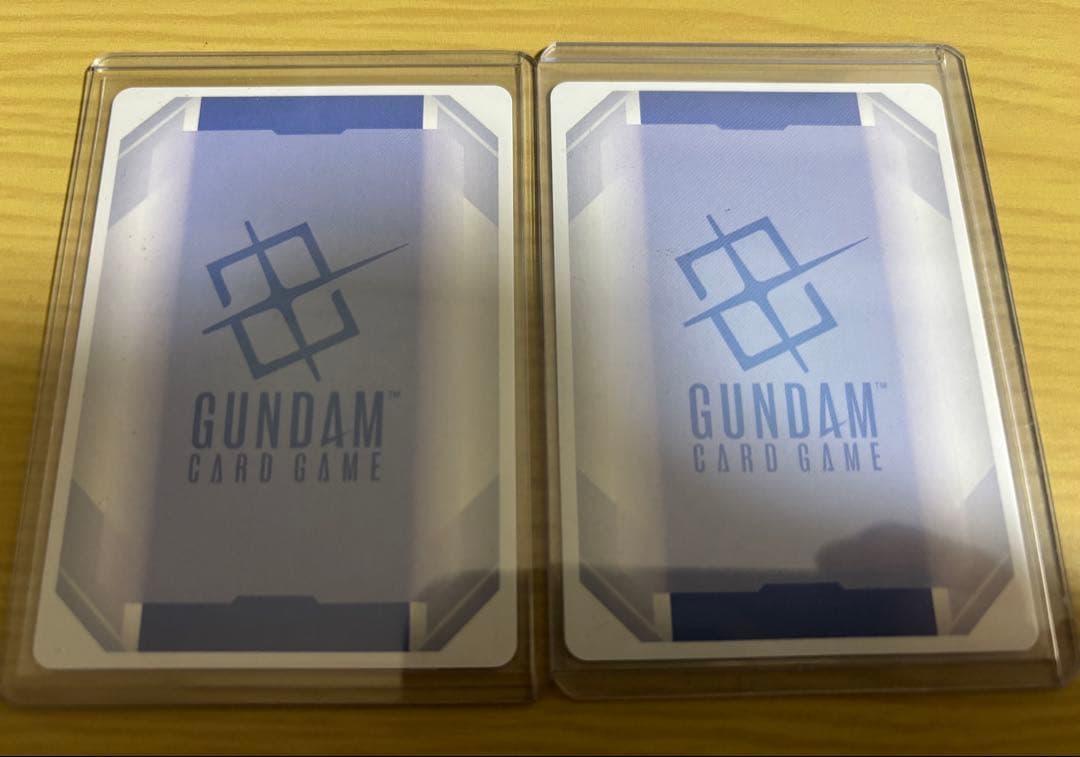 ガンダムカードゲーム　ファーストコンタクト　パラレル　β版2枚