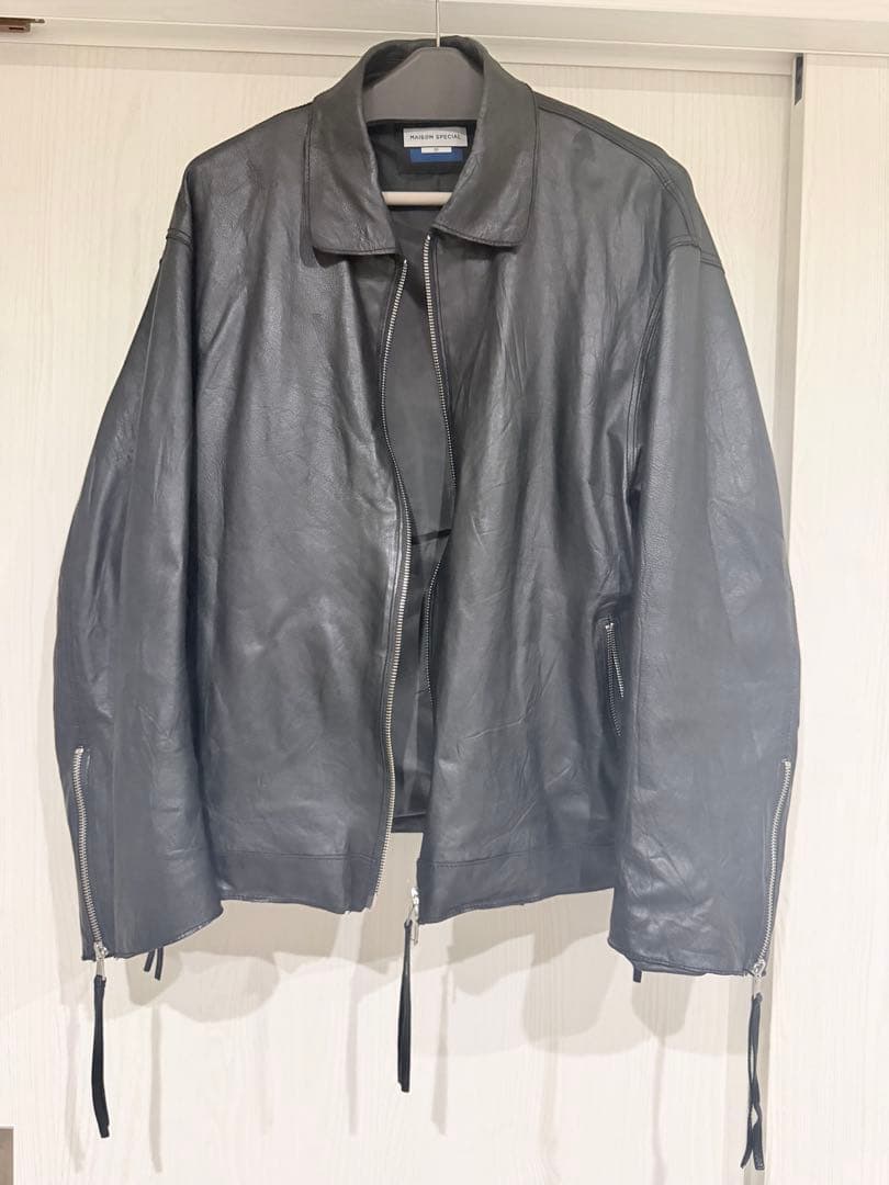 山田涼介着用メゾンスペシャルラムレザージャケット本日限定割引き