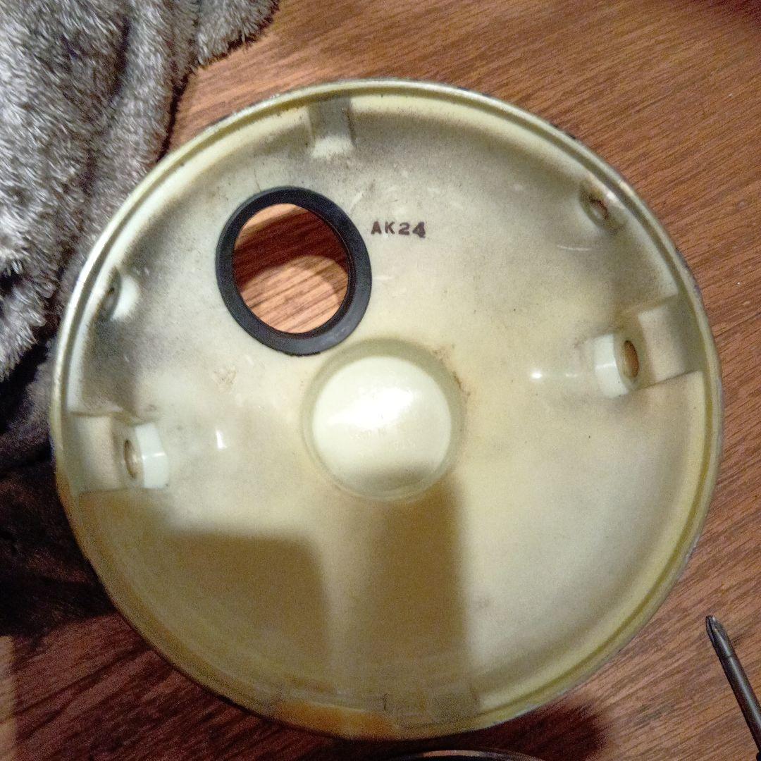 官*官様 当時物　シビエ　凹　ライト　リム　ケース付き　160パイ　ヨンフォア