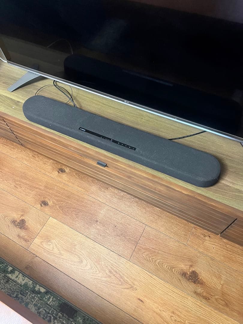 Yamaha YAS-108 サウンドバー　ブラック スリムデザイン