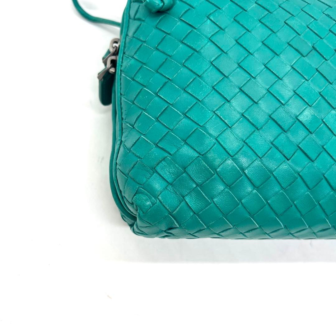 【極美品】ボッテガヴェネタ ノディーニ カメラバッグ イントレチャート 袋付き