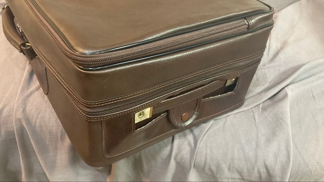 【Tammon】Bach トランペットハードケース(ブラウン)シングル