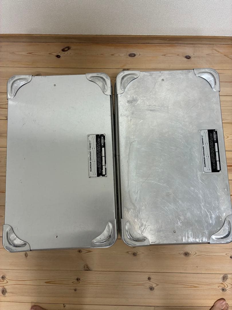 DULTON アルミコンテナS 収納ボックス 2個セット