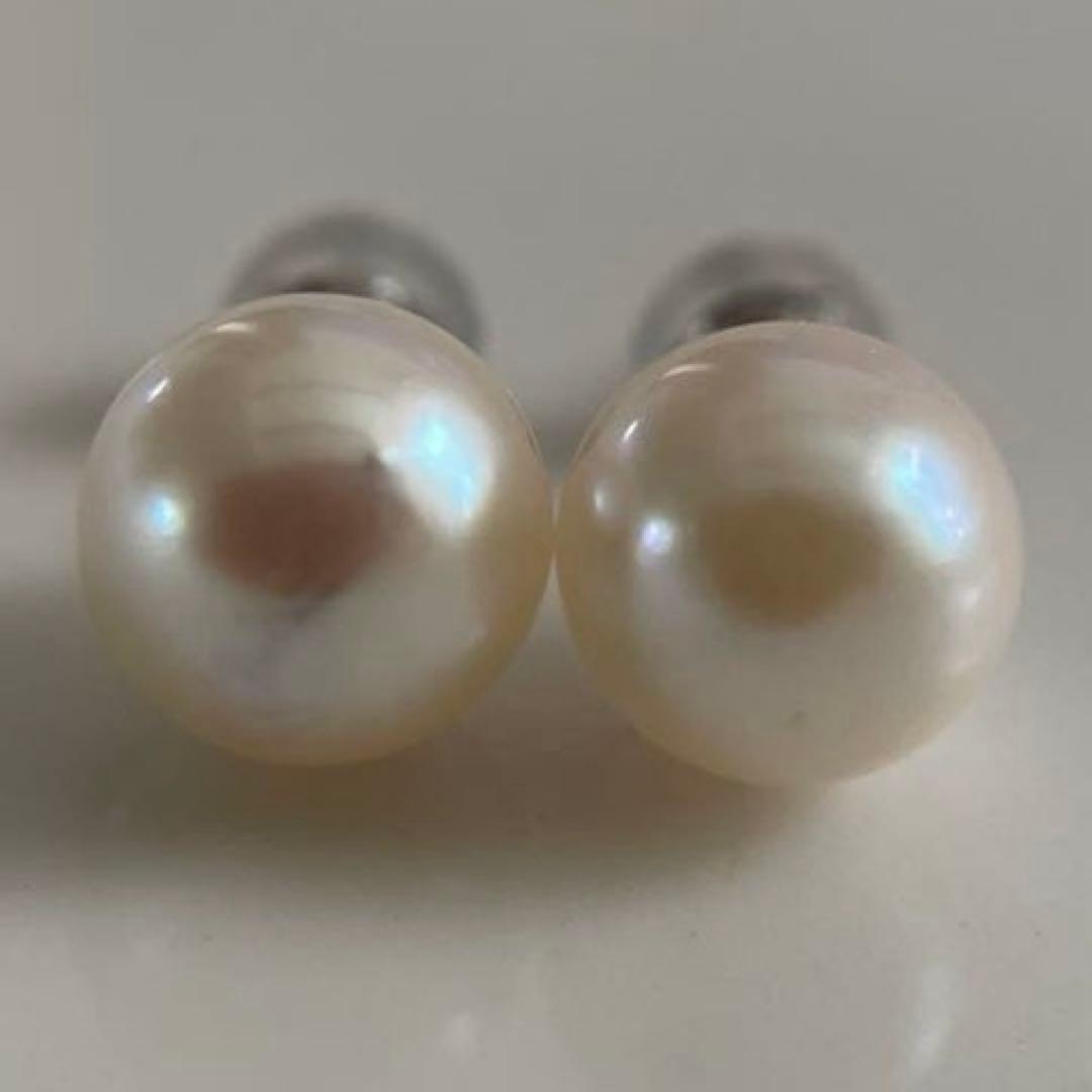 宇和島産 あこや本真珠 パール ピアス プラチナ製（真珠 ピアス）pt900