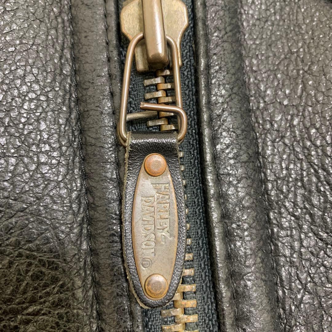 ハーレーダビッドソン リアルムートン ライダース ジャケットL HDC純正