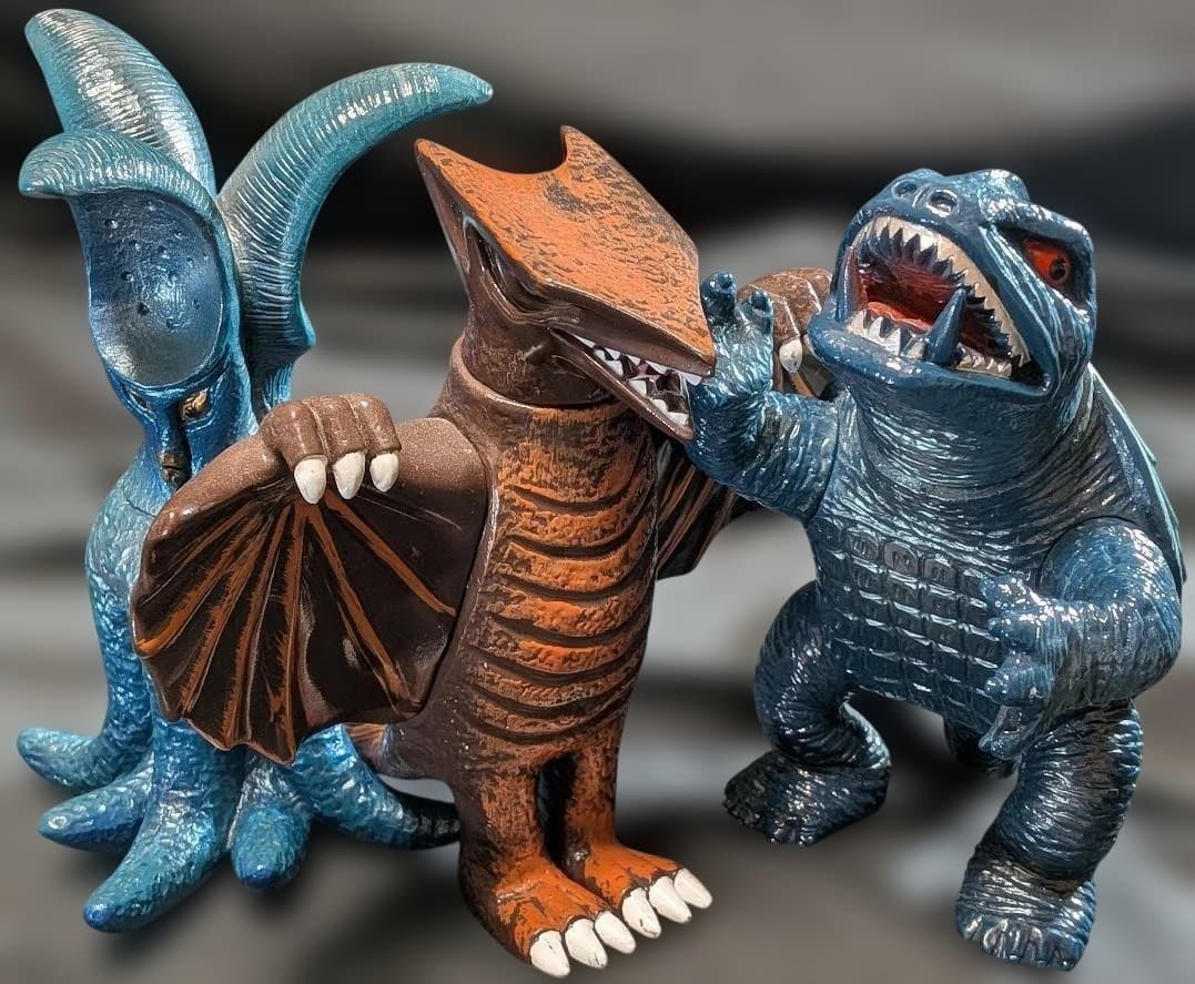 昭和ガメラ（日東復刻・マルサン）ソフビフィギュア