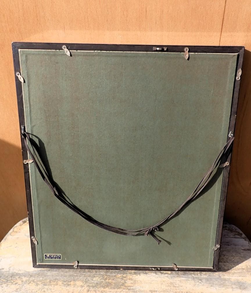 【落款・印あり】立体押絵 布絵 舞妓 女性図 和装 伝統工芸 額装 タカハシ製