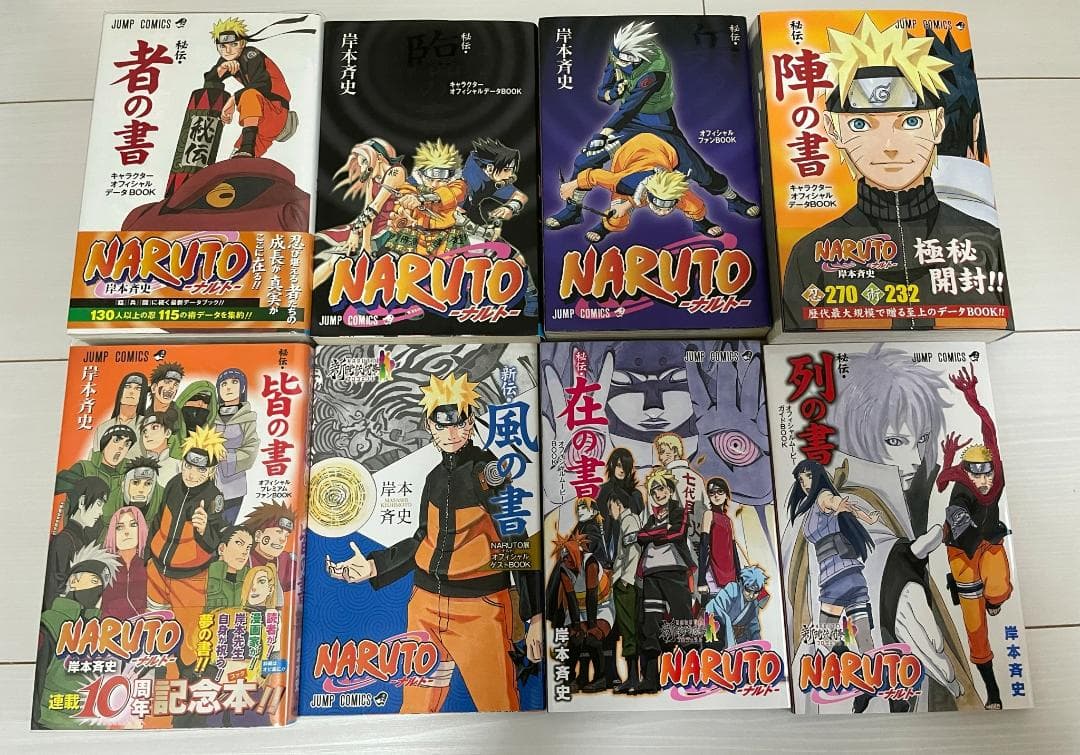 NARUTO 1巻〜72巻全巻セット・最終話掲載週刊少年ジャンプ