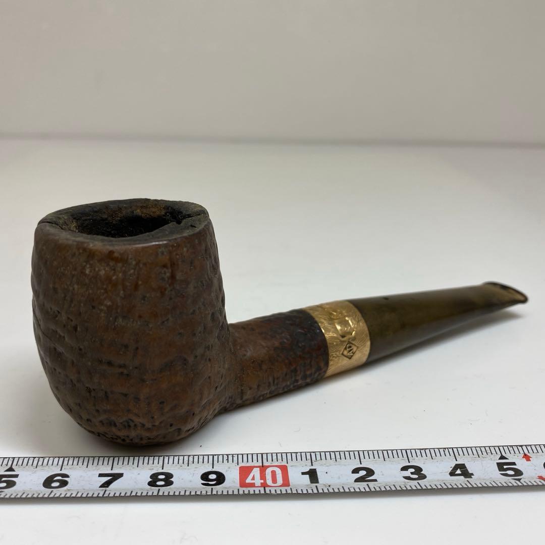 375（K9）刻印　金金具　水牛口　パイプ　57g 東さ7-0528☆1F