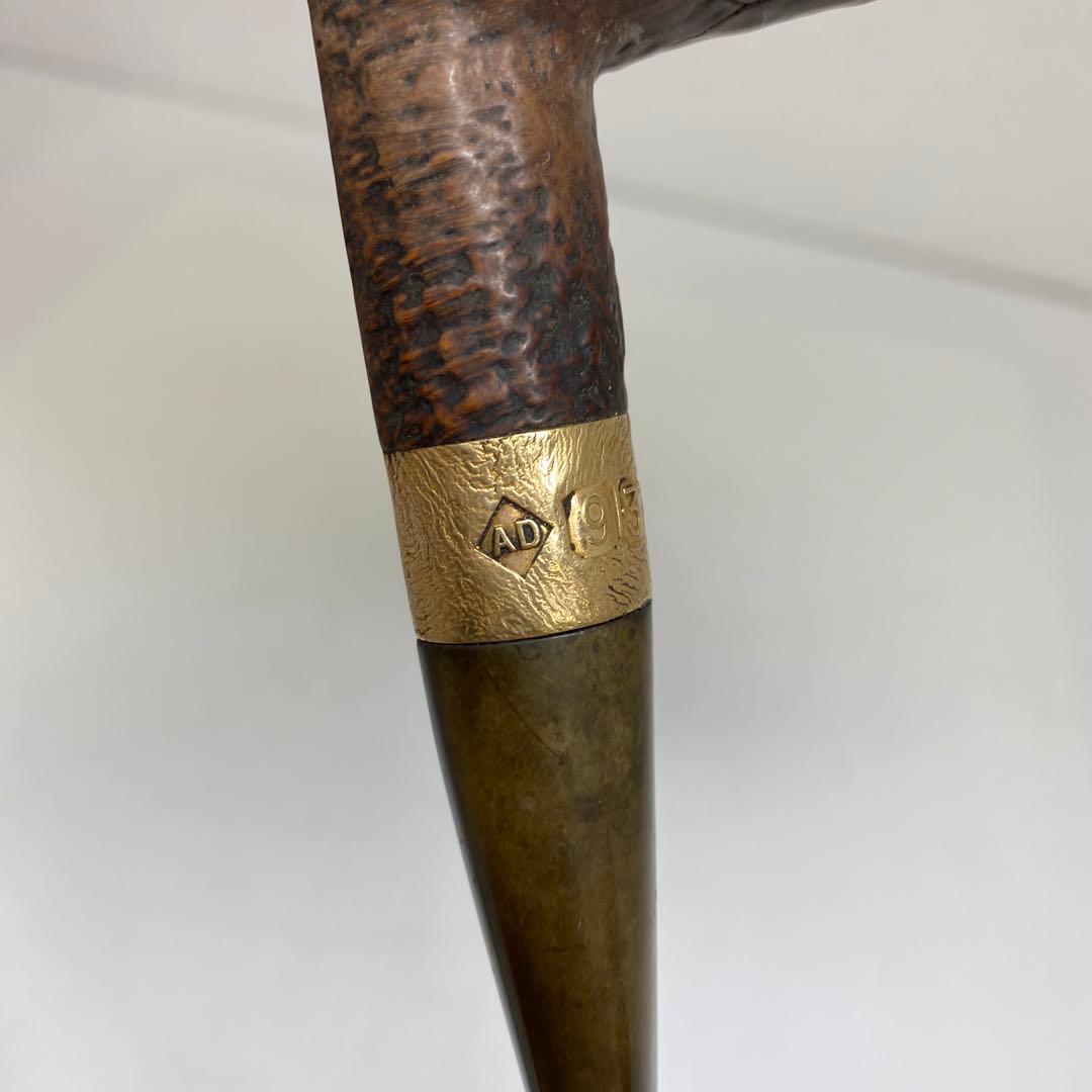 375（K9）刻印　金金具　水牛口　パイプ　57g 東さ7-0528☆1F