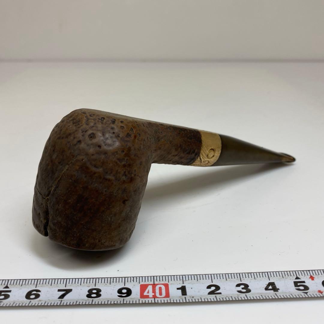 375（K9）刻印　金金具　水牛口　パイプ　57g 東さ7-0528☆1F