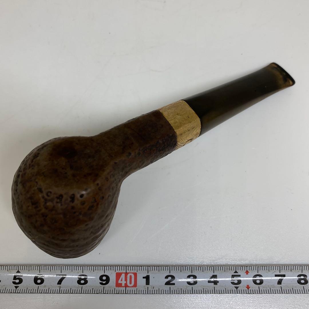 375（K9）刻印　金金具　水牛口　パイプ　57g 東さ7-0528☆1F