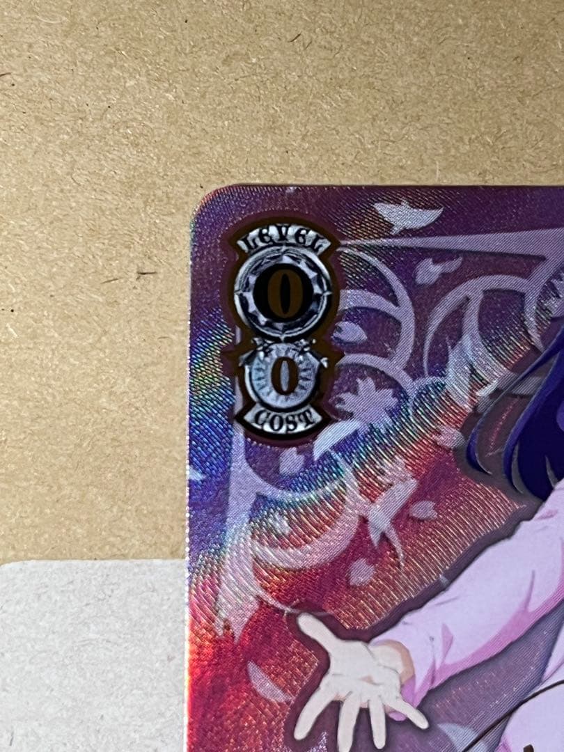 ヴァイスシュヴァルツ　“spring song”桜　サイン　SEC