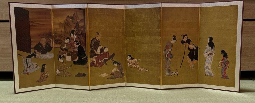 縮小屏風〈国宝 彦根屏風〉(大) 便利堂