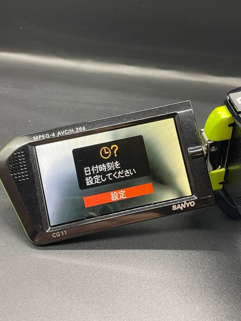 SANYO XACTI DMX-CG11 デジタルムービーカメラ グリーン