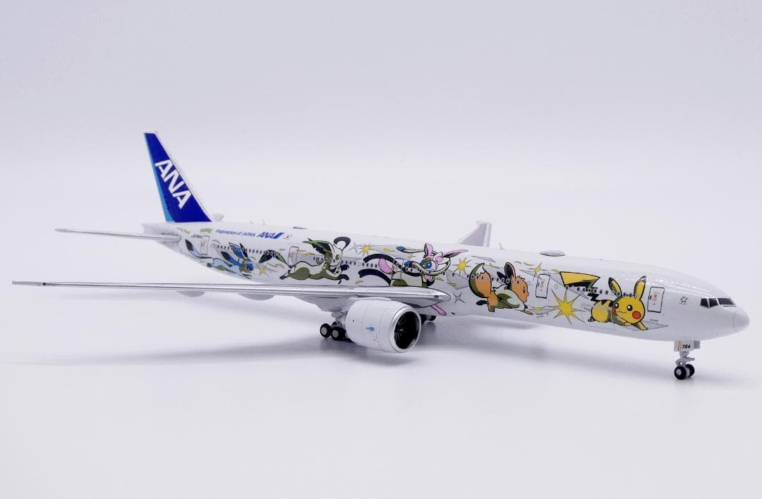 新品777-300ER ANA「イーブイジェットNH」 JA784A 1/400