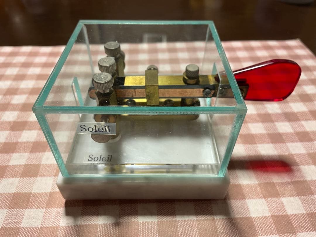 シングルレバーパドル 複式電鍵