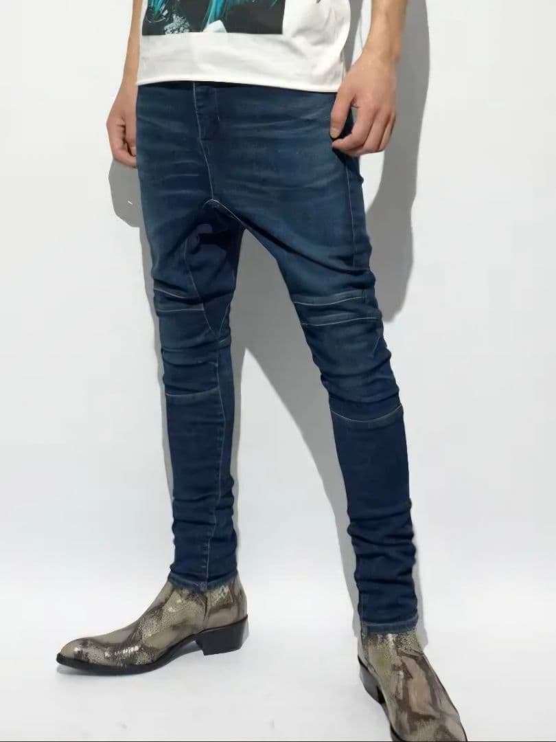 ys Yuji SUGENO　ハイブリッドサルエルデニムパンツ