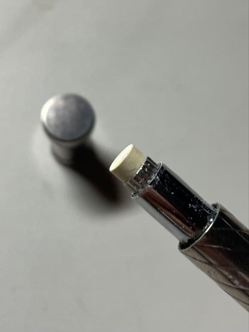 プラチナ PLATINUM シャープペンシル 早川式繰出鉛筆 シルバー 筆記用具