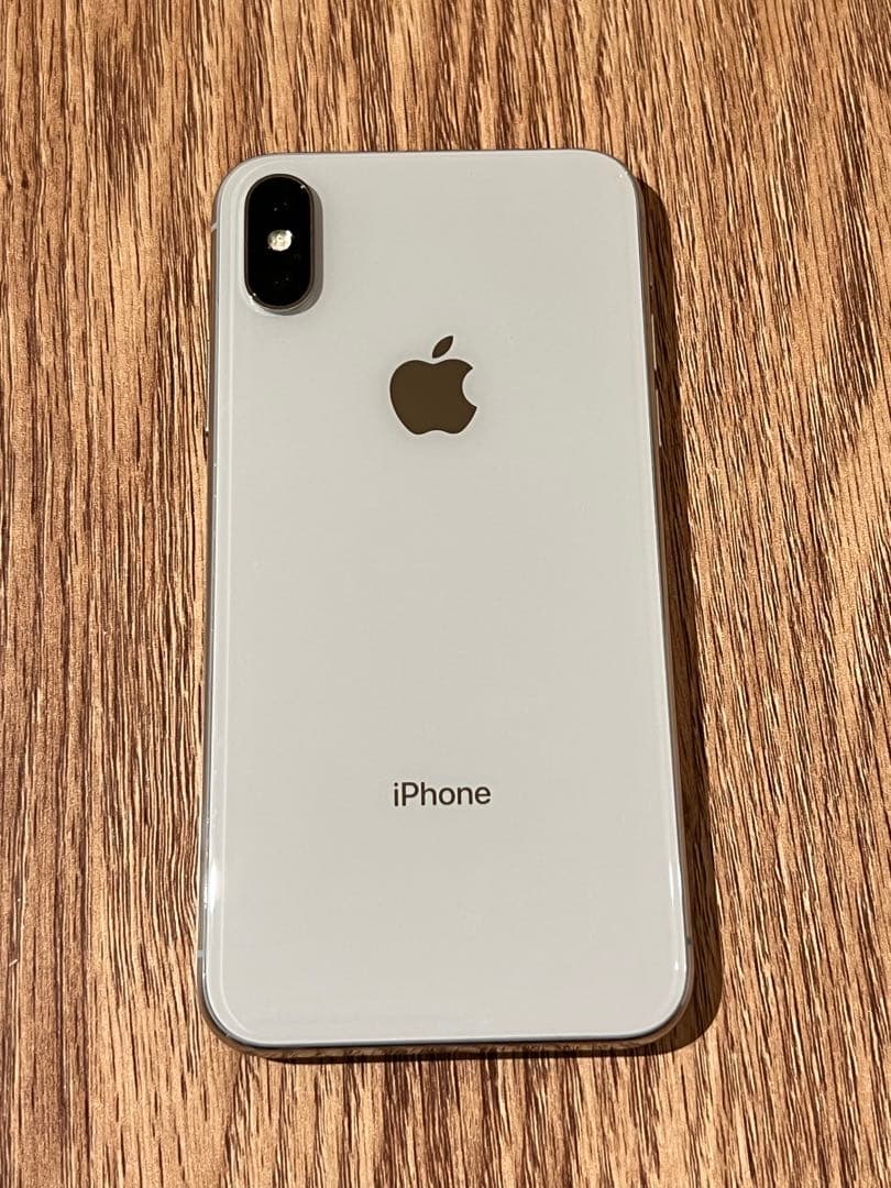 iPhoneX シルバー 256GB SIMフリー バッテリー91%