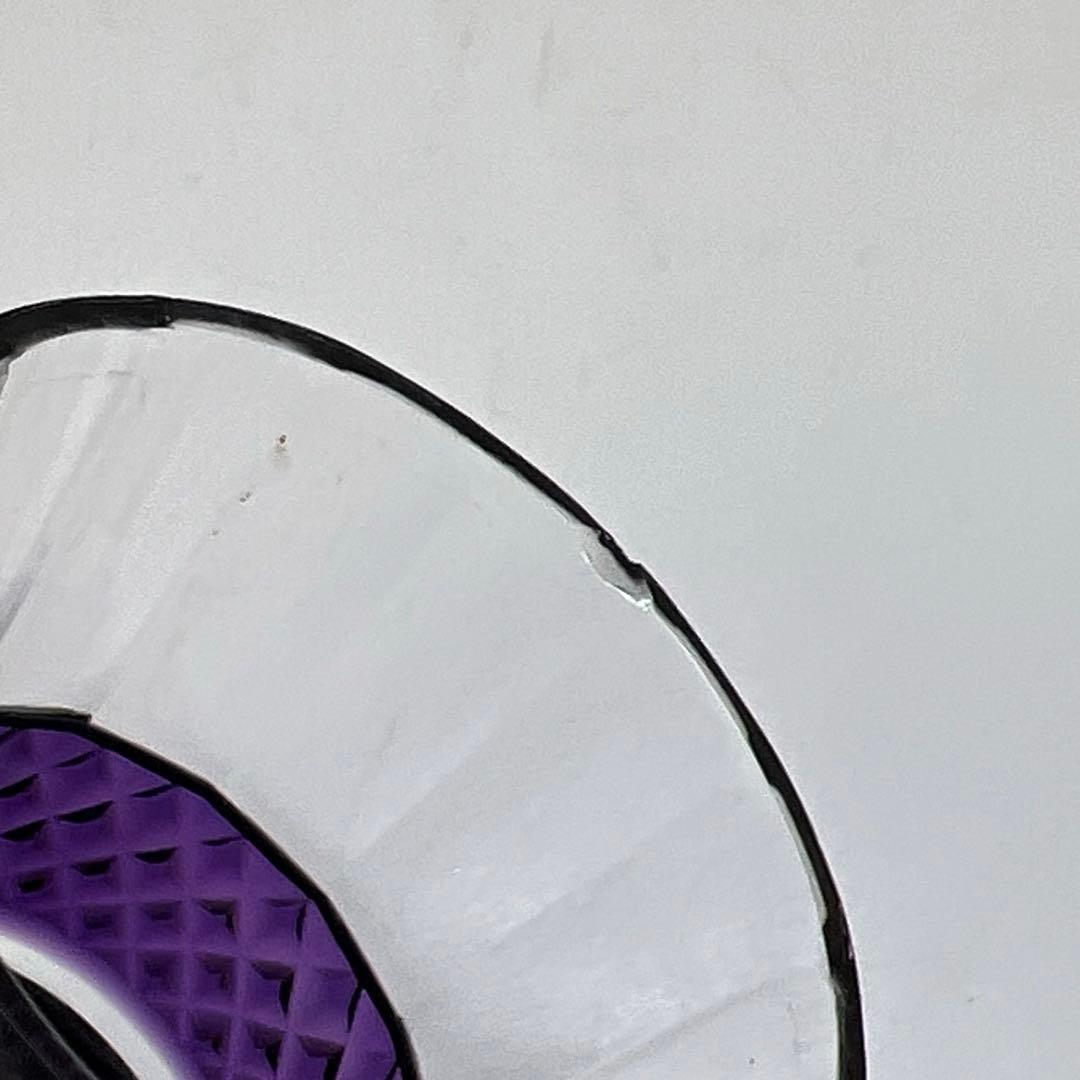 薩摩切子 島津磯斉 色被せ 麦酒器グラス 共箱 東キ7-1130☆2F タルチ