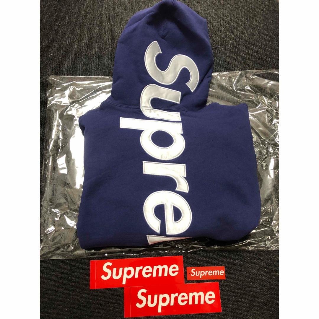 トップス Supreme SatinApplique Hooded Sweatshirt