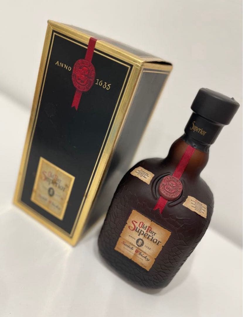 Old Parr Superior スコッチウイスキー 箱入り