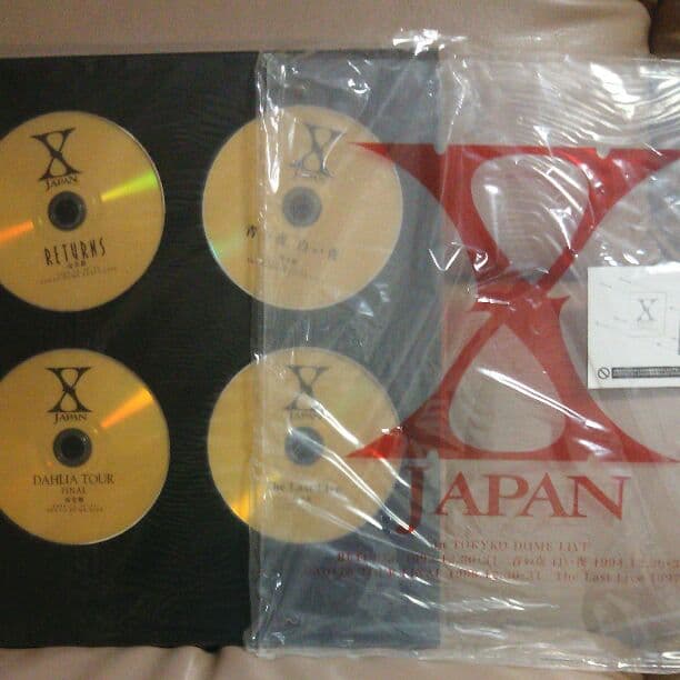 X JAPAN TOKYO DOME LIVE DVD 非売品 未開封