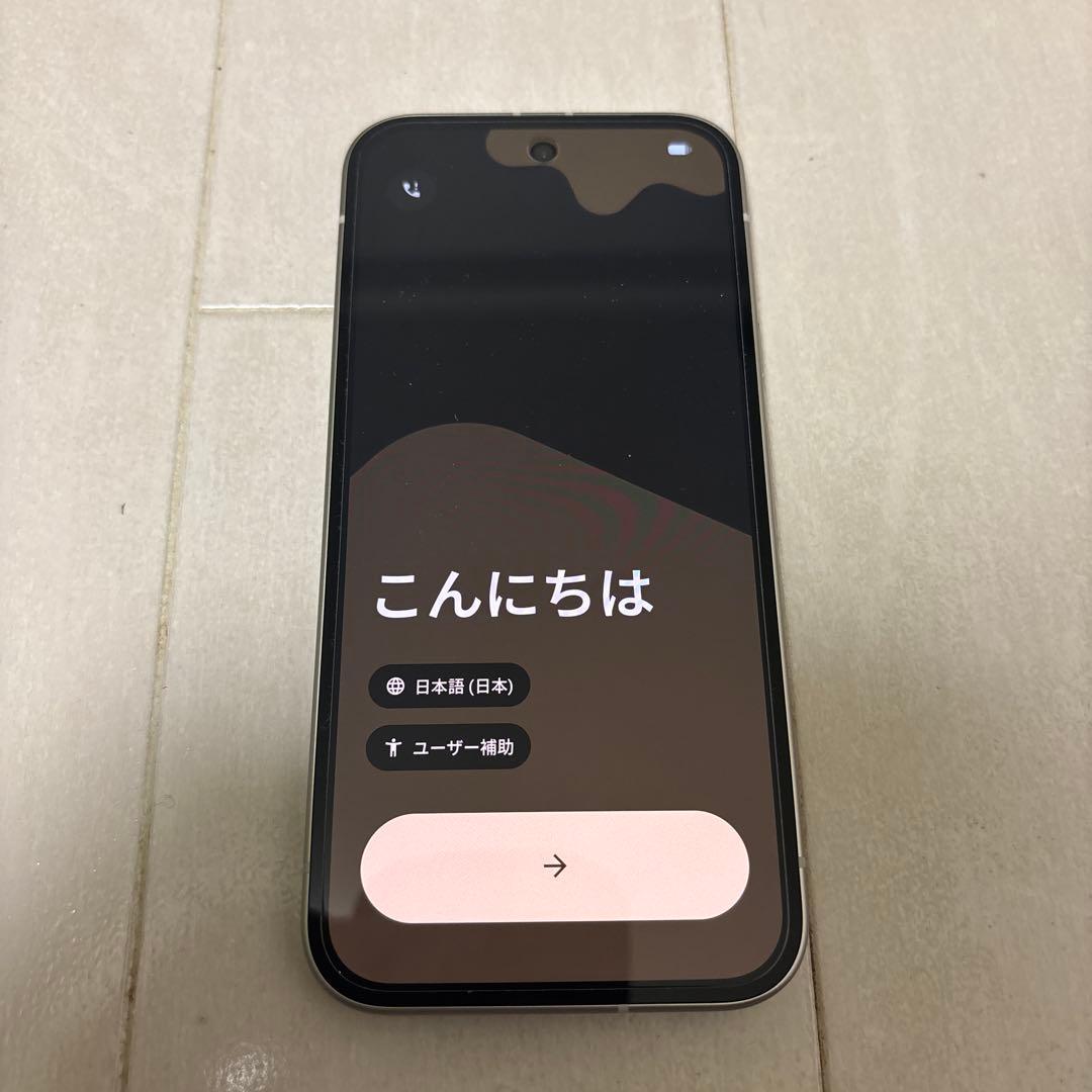 【美品】GooglePixel9a SIMフリー 128GB Porcelain