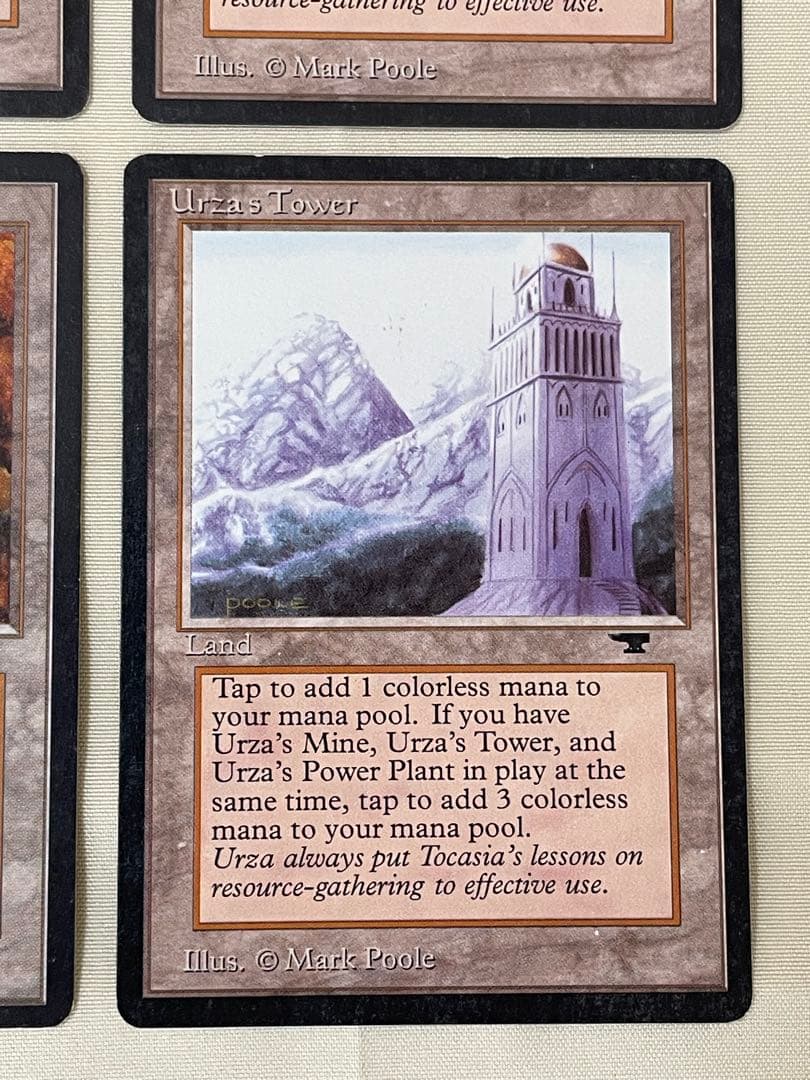 MtG ウルザの塔 アンティキティー版 4種セット