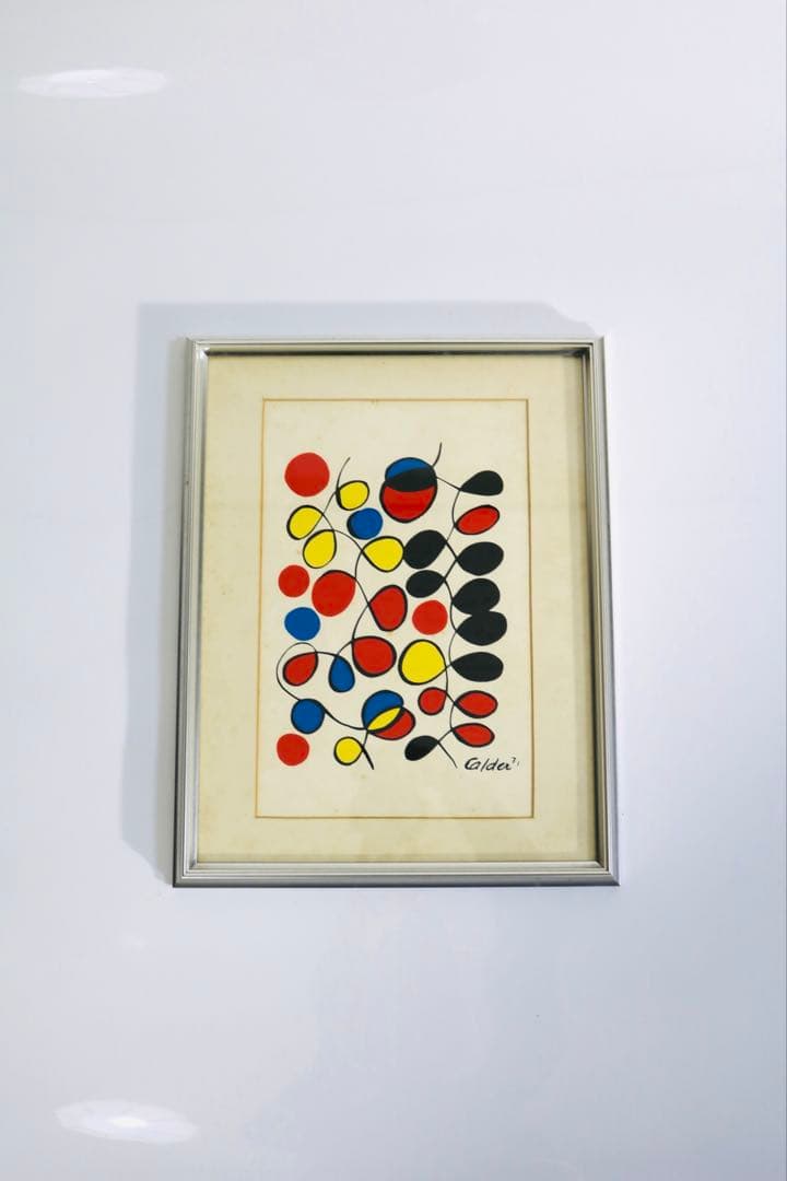 アレクサンダーカルダー　venusiennes オリジナルプリント　80s