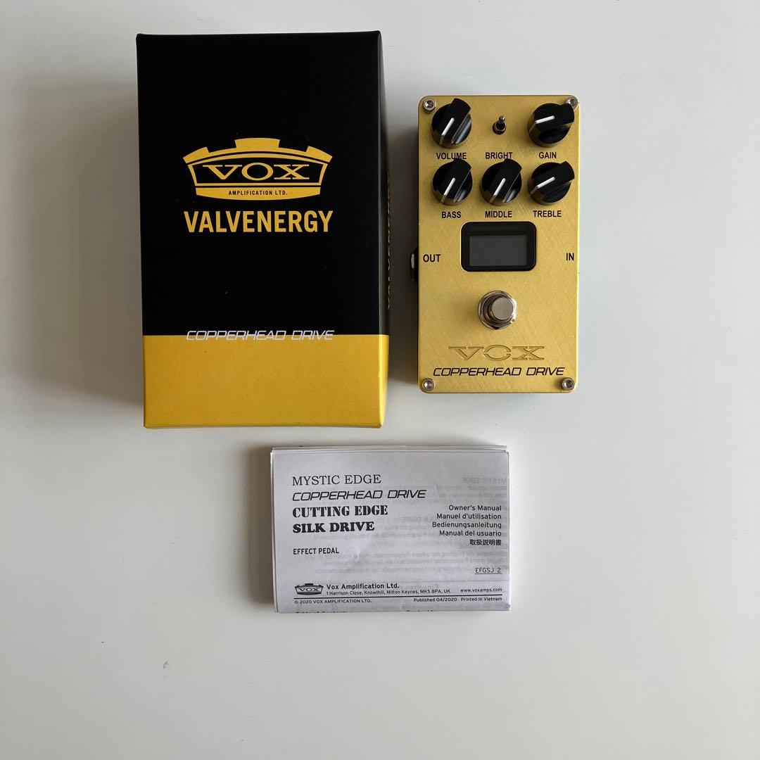 VOX VALVENERGY COPPERHEAD DRIVE エフェクター