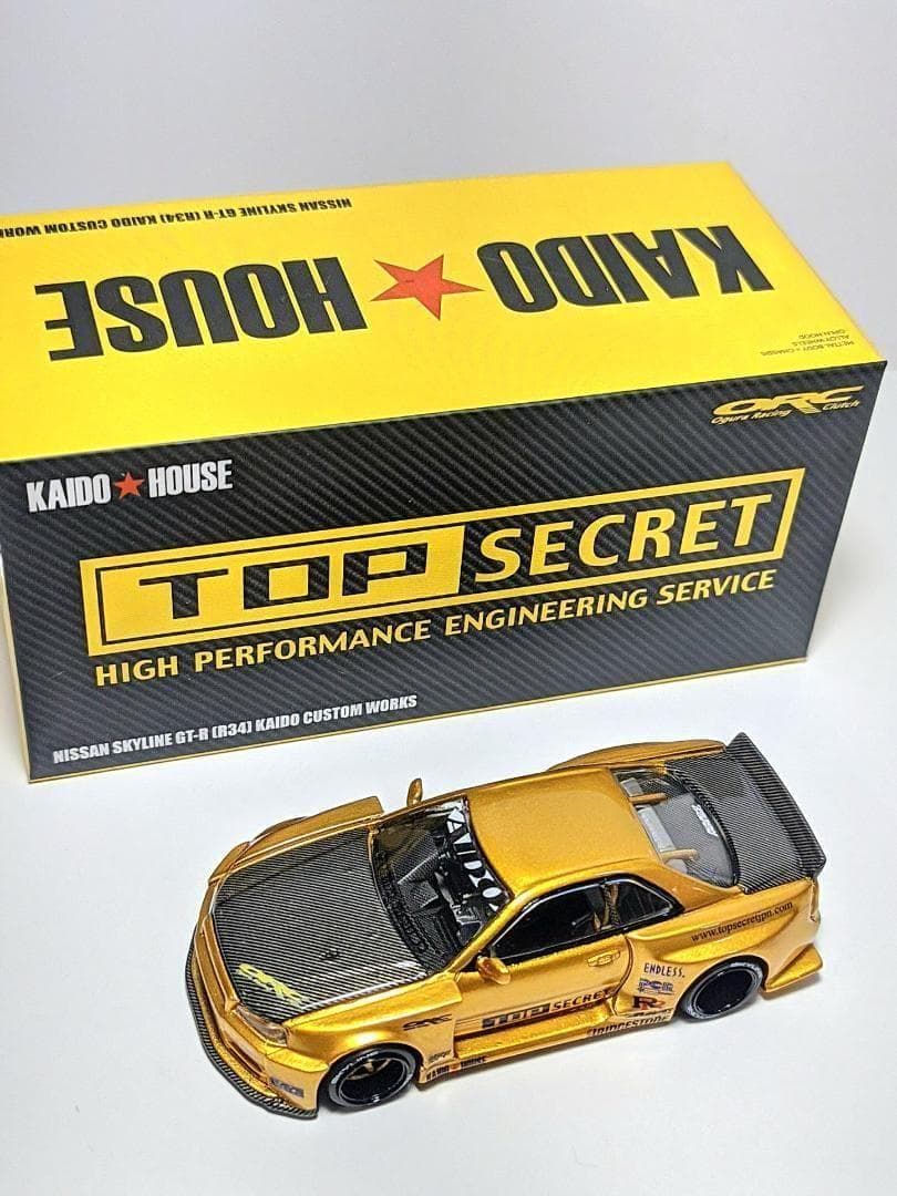 KAIDO★HOUSE R34 スカイラインTOP SECRETケース付き