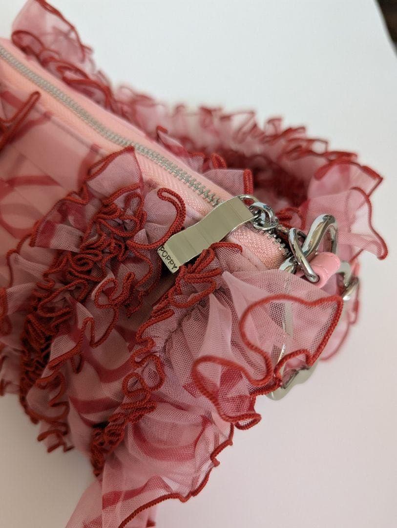 【最終値下げ！新品】POPPY Tulle Frill Bag (uneune)