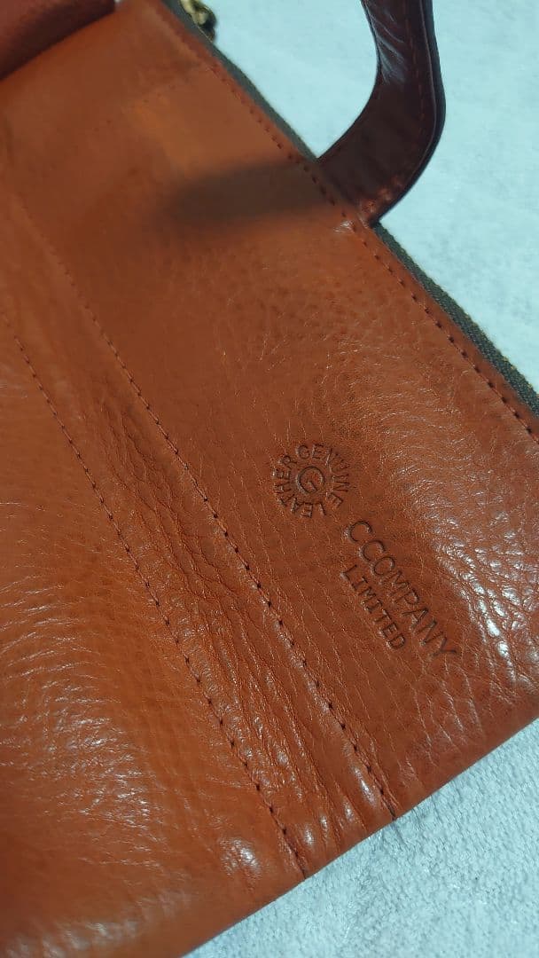 最初期ルポペンケース　アリゾナレザー