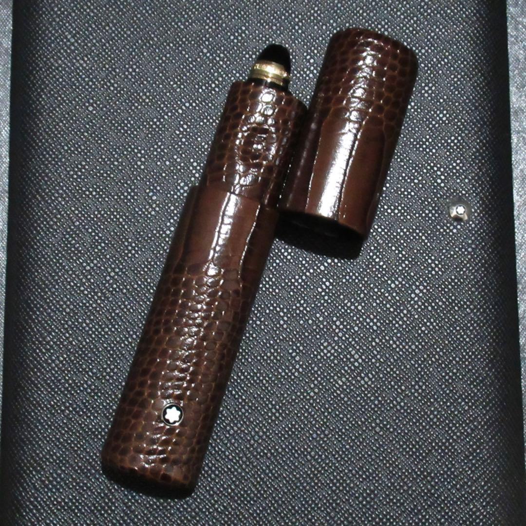 モンブラン ペンケース ペンポーチ マイスターシュテュック 1本用 107399