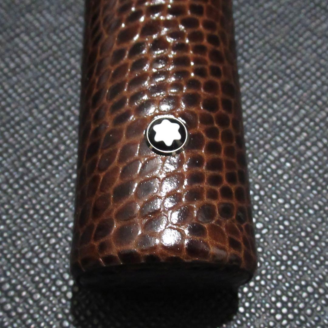 モンブラン ペンケース ペンポーチ マイスターシュテュック 1本用 107399