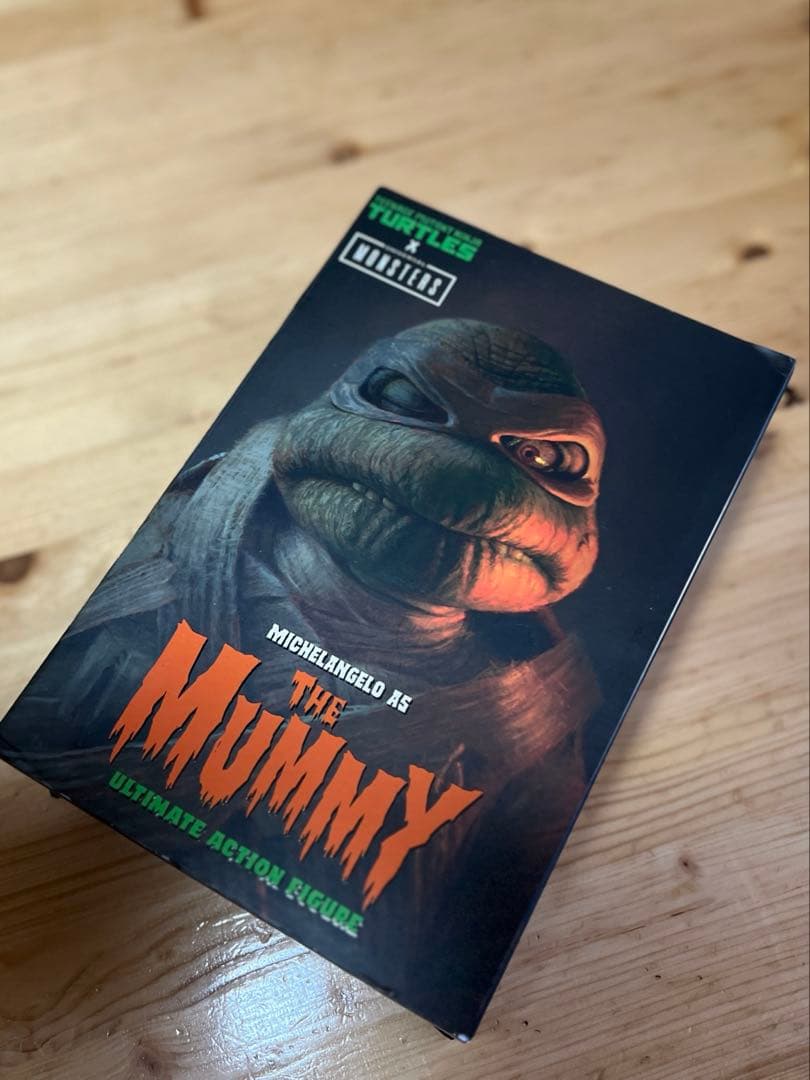 【新品未使用】NECA ミュータント・タートルズ マミー　ミケランジェロ