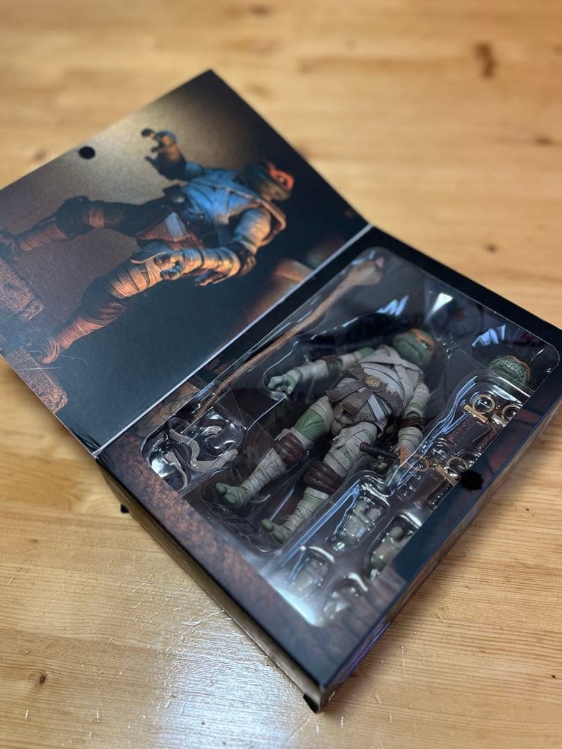 【新品未使用】NECA ミュータント・タートルズ マミー　ミケランジェロ